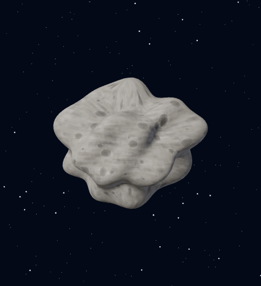 18 Melpomene — Approximate reconstruction
