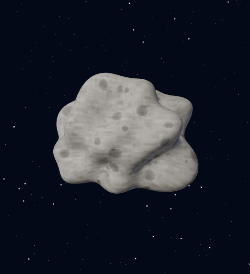 45 Eugenia — Approximate reconstruction