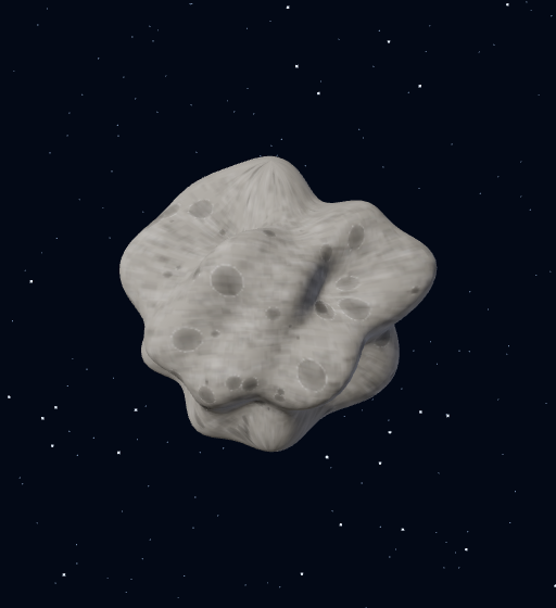 46 Hestia — Approximate reconstruction