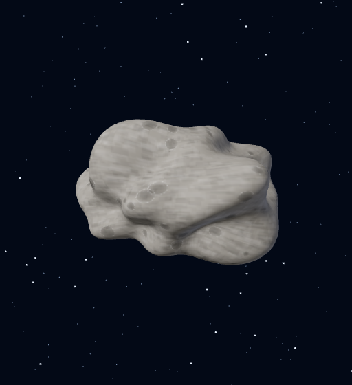 51 Nemausa — Approximate reconstruction