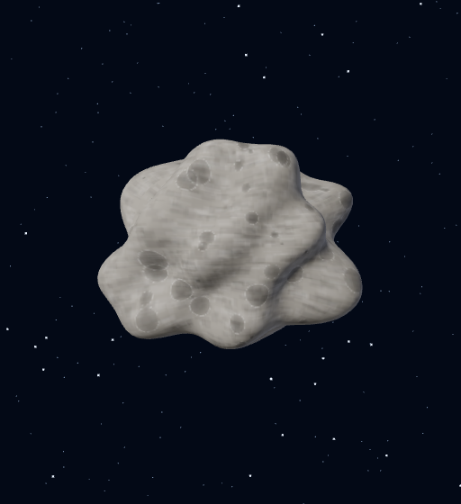 57 Mnemosyne — Approximate reconstruction