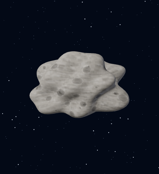 233 Asterope — Approximate reconstruction