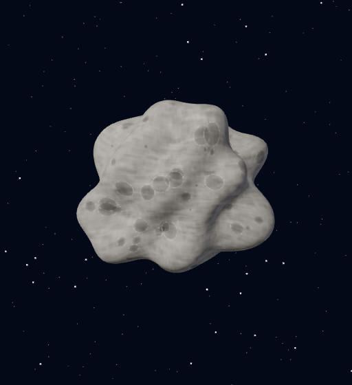 345 Tercidina — Approximate reconstruction