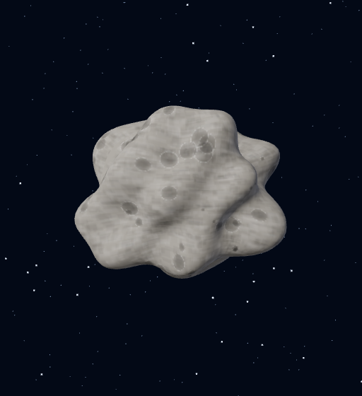 360 Carlova — Approximate reconstruction