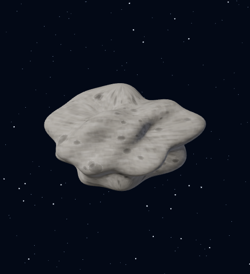 1036 Ganymed — Approximate reconstruction